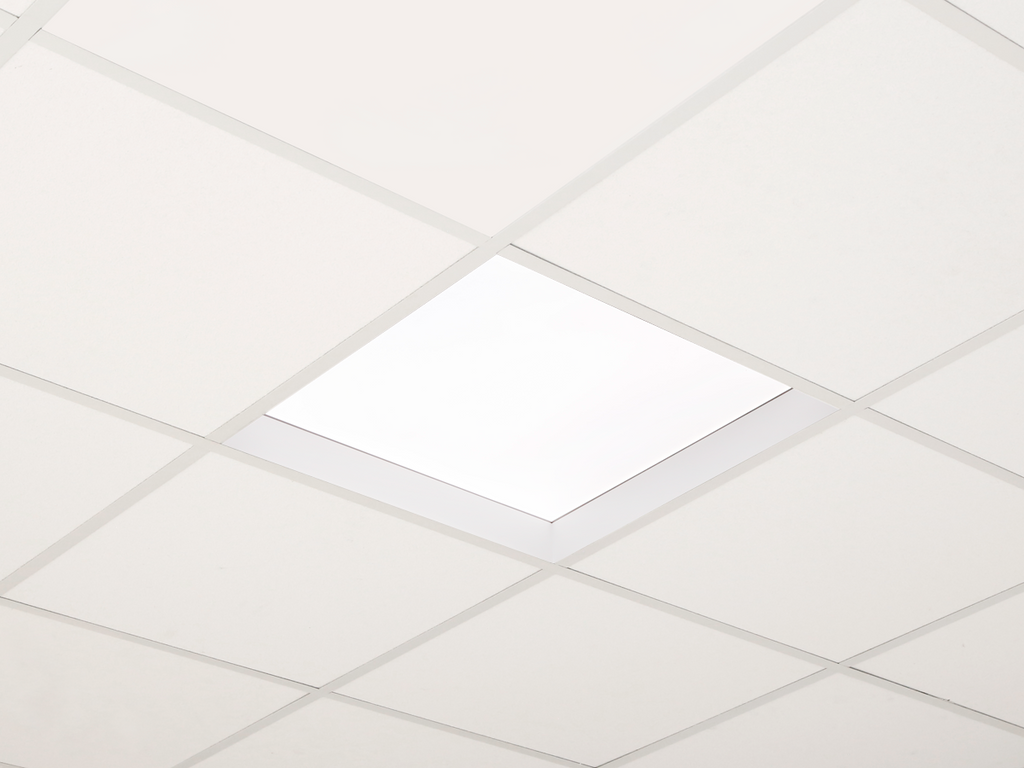 Rand SKYFRAME voor panelen 60x60 H70mm wit PRIME