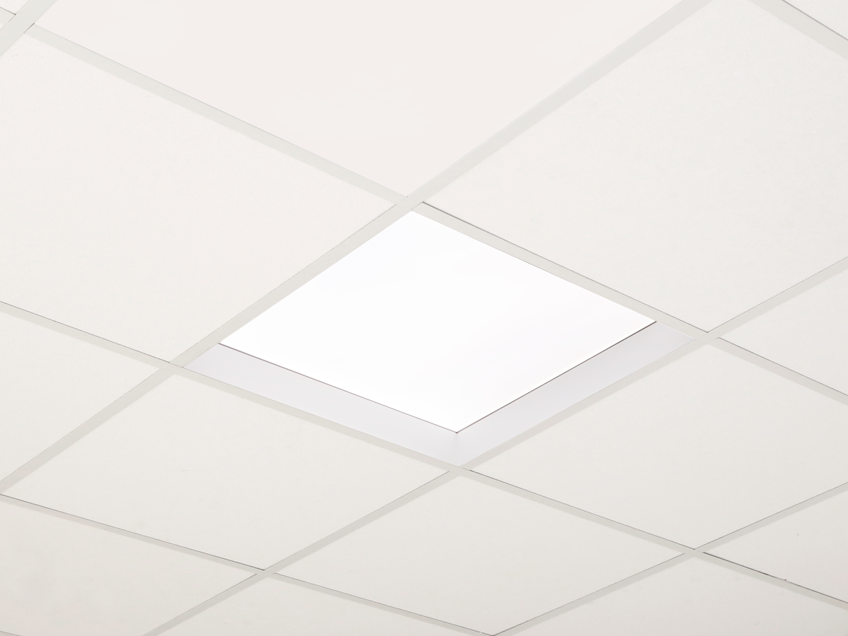 Rand SKYFRAME voor panelen 60x60 H70mm wit PRIME