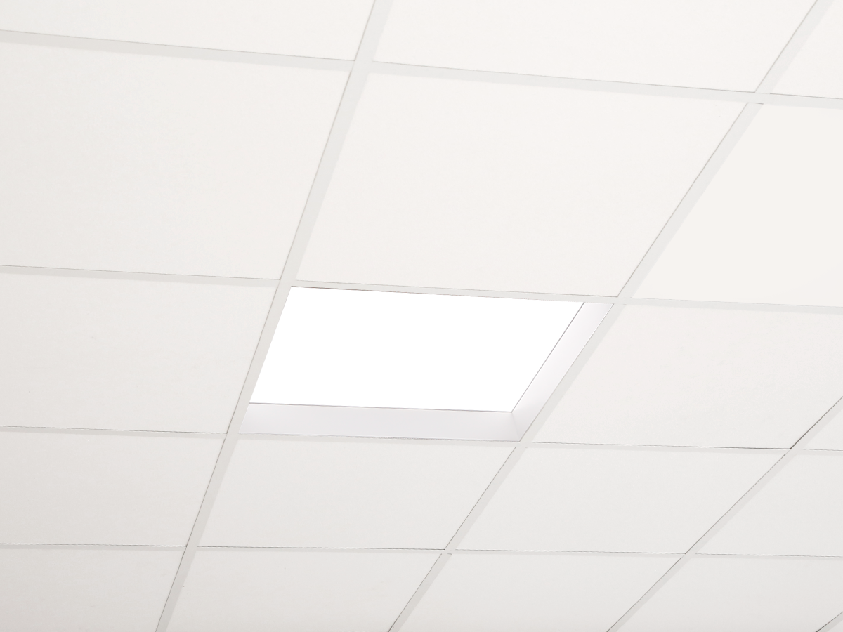 Rand SKYFRAME voor panelen 60x60 H70mm wit PRIME