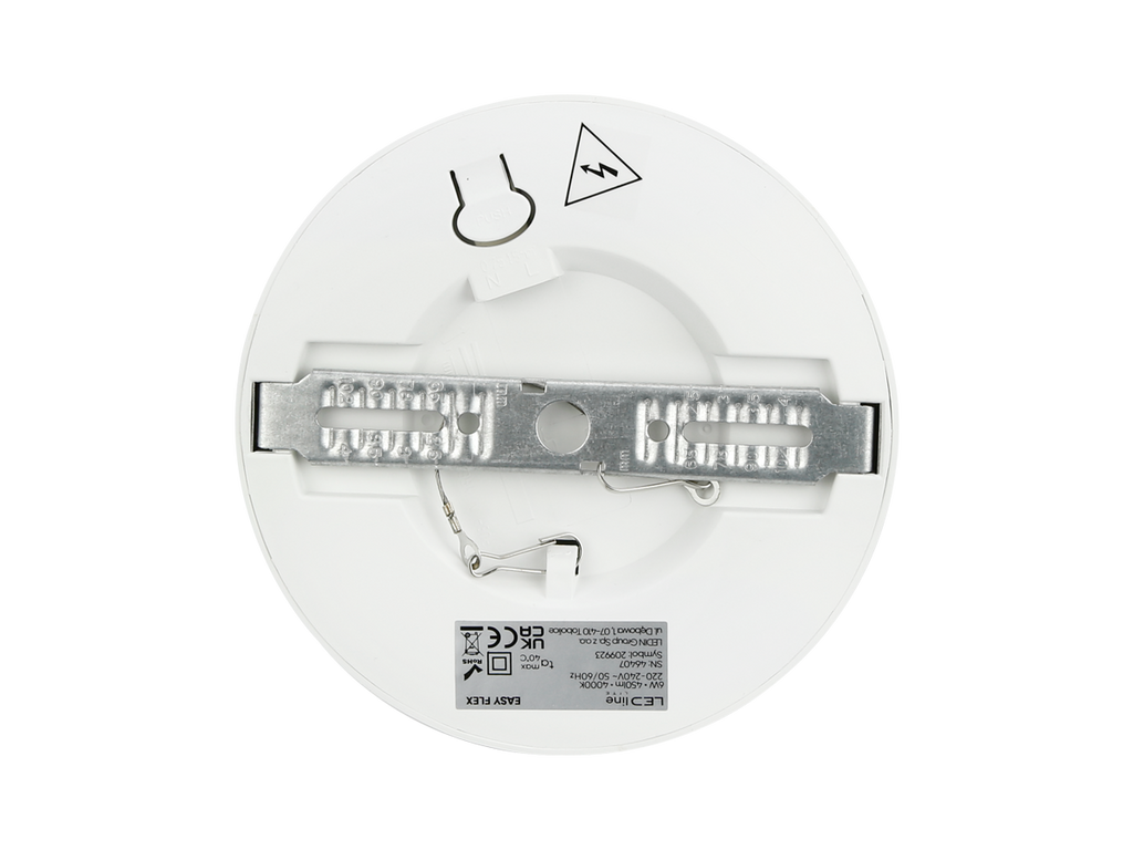 Downlight EASY FLEX 4000K 6W 450lm rond IP20 Wit LITE