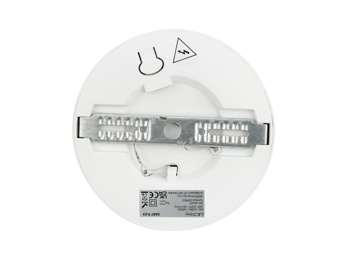 Downlight EASY FLEX 4000K 6W 450lm rond IP20 Wit LITE