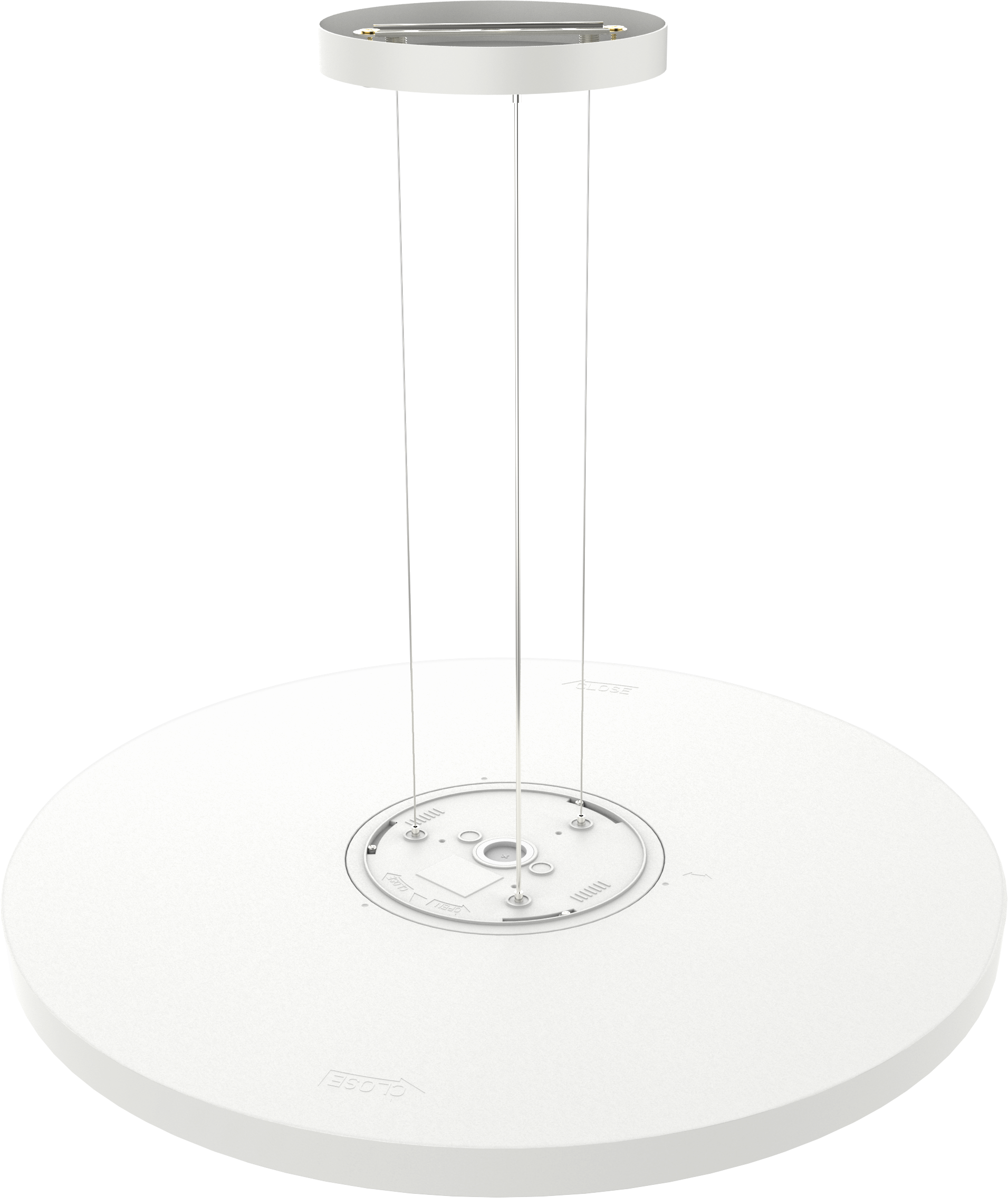 Downlight EASY FLEX Ophanging 120cm toegewezen aan: 210035 - 70W CCT rond / 210028 45W CCT rond LITE