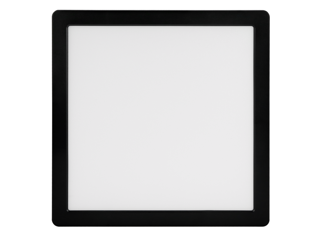 Downlight EASY FLEX 3CCT(3K/4K/5K) 18/21/24W 2000lm vierkant IP20 zwart LITE