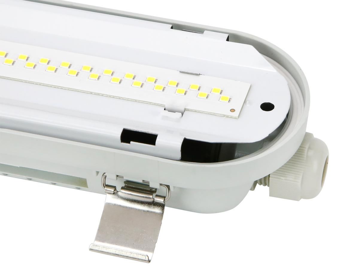 Hermetische armatuur RANGER 4000K 10-40W 7200lm IP66 120cm grijs PRIME
