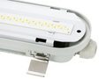 Hermetische armatuur RANGER 3CCT 3K/4K/5K 10-40W 6000lm IP66 120cm grijs PRIME noodmodule CAW 3h AT CNBOP