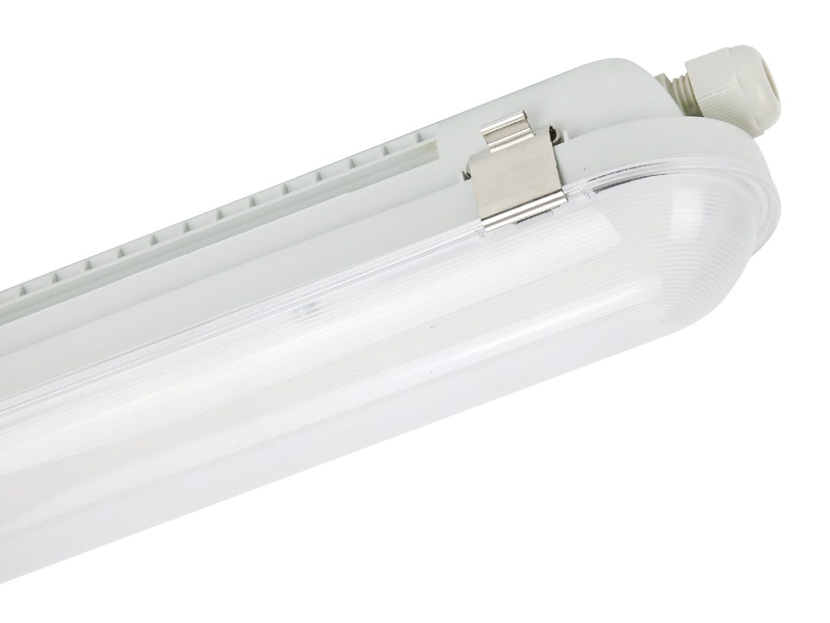 Hermetische armatuur RANGER 3CCT (3/4/5K) 25-55W 8250lm IP66 150cm grijs PRIME bewegingssensor MV