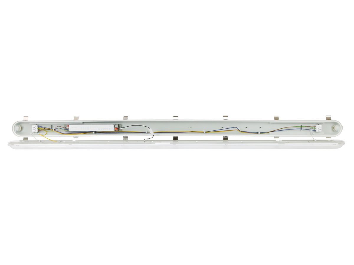 Hermetische armatuur RANGER 4000K 60-80W 14400lm IP66 150cm grijs PRIME bewegingssensor MV