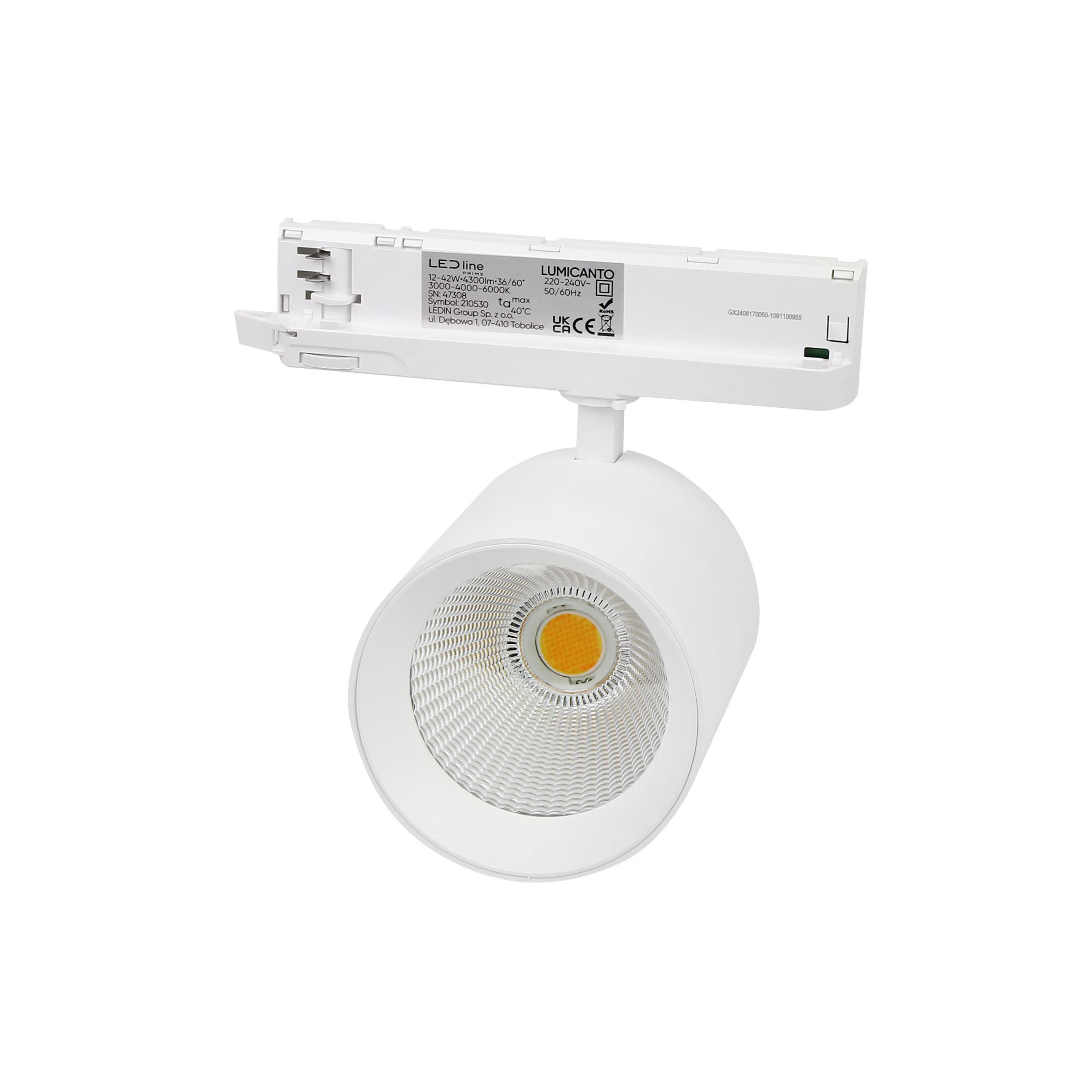 Railspot LUMICANTO 12-42W CCT 36/60° wit PRIME