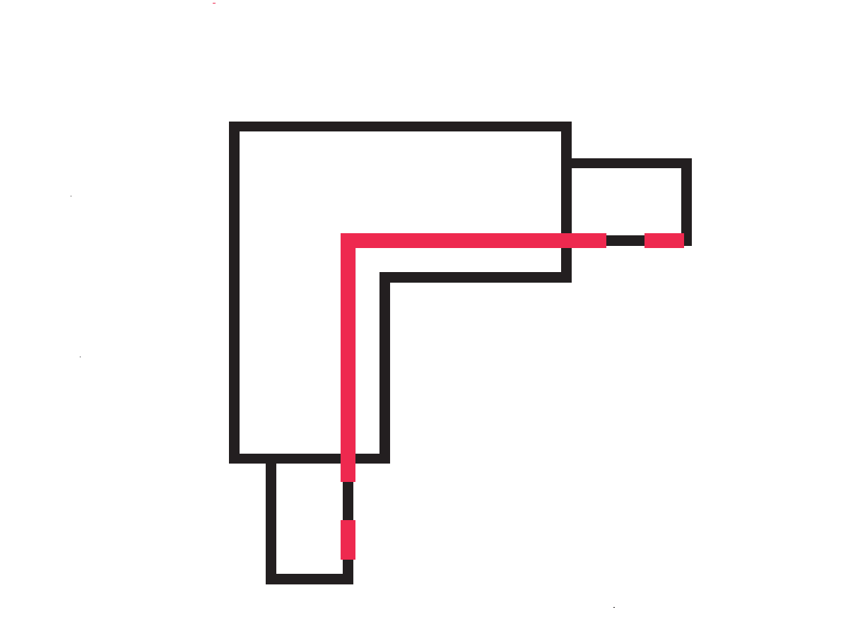 L connector voor LUMICANTO buis links wit met PRIME voeding