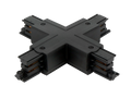 X connector voor LUMICANTO rail zwart met PRIME voeding