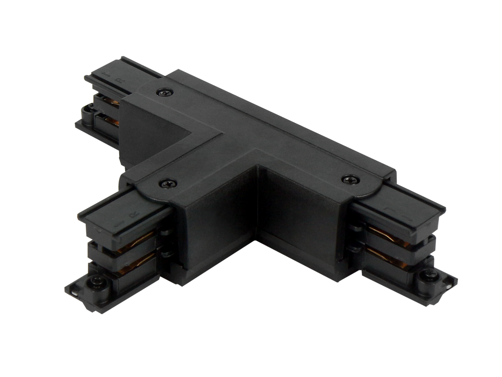 T connector voor LUMICANTO buis rechts zwart met PRIME voeding
