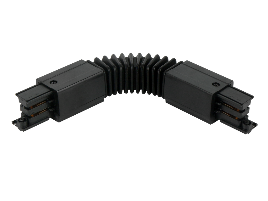Flexibele aansluiting voor LUMICANTO rail zwart PRIME