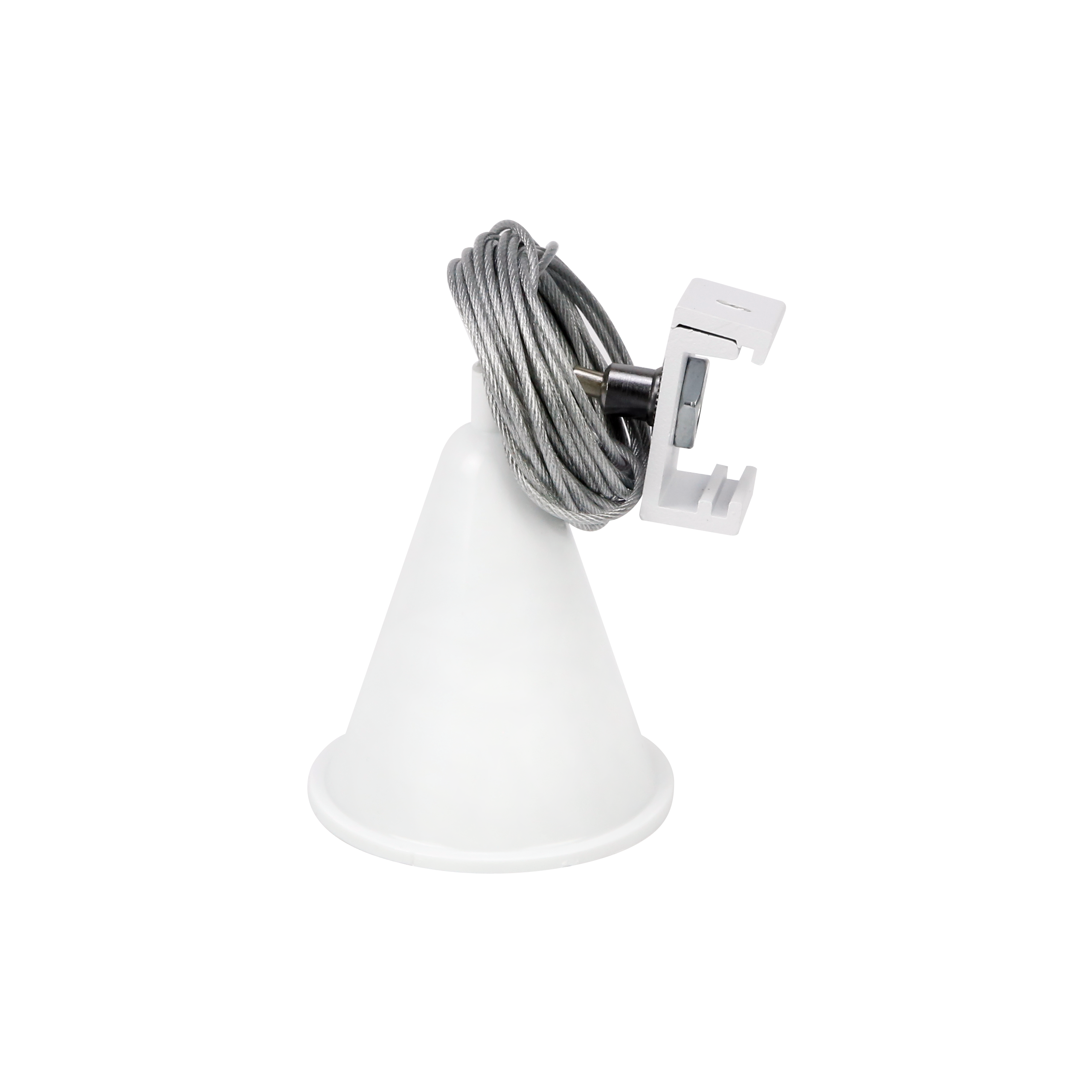Hangt 3m met autoregulatie aan de LUMICANTO / LUMICANTO POWERTRACK witte PRIME rail