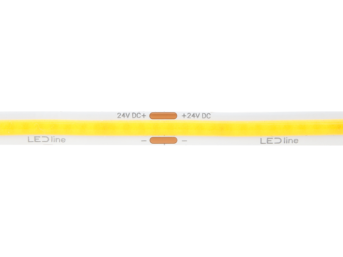 LED tape 320 COB 24V 3000K 8W IP20 8mm 5m 800lm/m PRIME