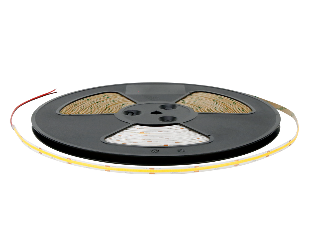 LED tape 320 COB 24V 3000K 8W IP20 8mm 30m 800lm/m PRIME