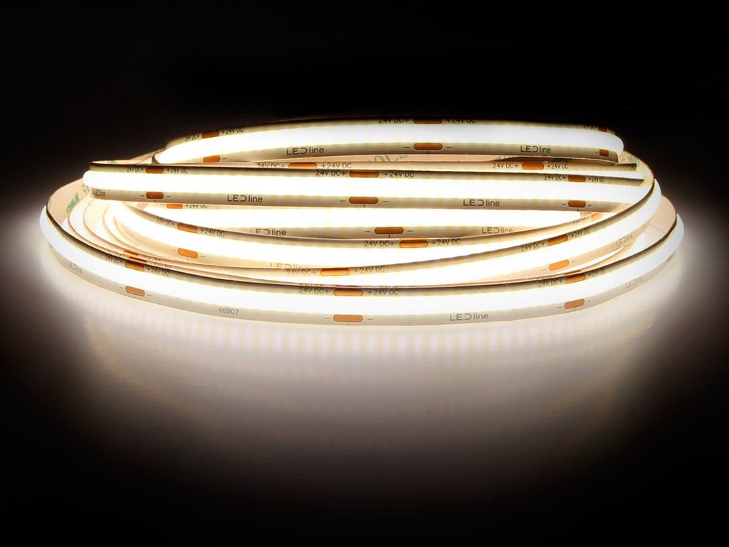 LED tape 320 COB 24V 4000K 5W IP20 8mm 5m 500lm/m PRIME