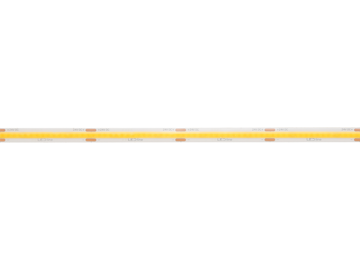 LED strip 320 COB 24V 2700K 5W IP66 9mm 5m 500lm/m PRIME