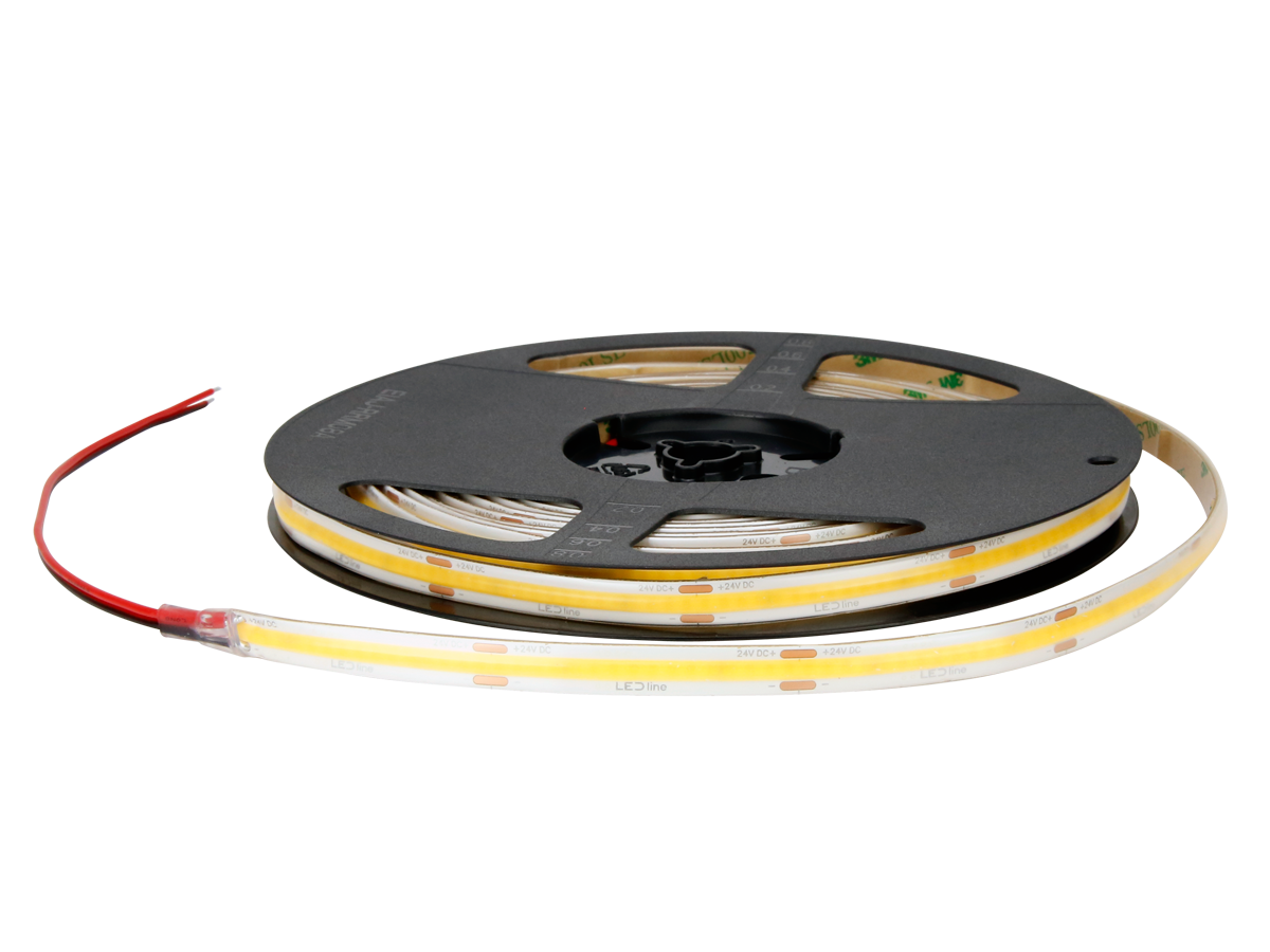 LED tape 320 COB 24V 4000K 5W IP66 9mm 5m 500lm/m PRIME