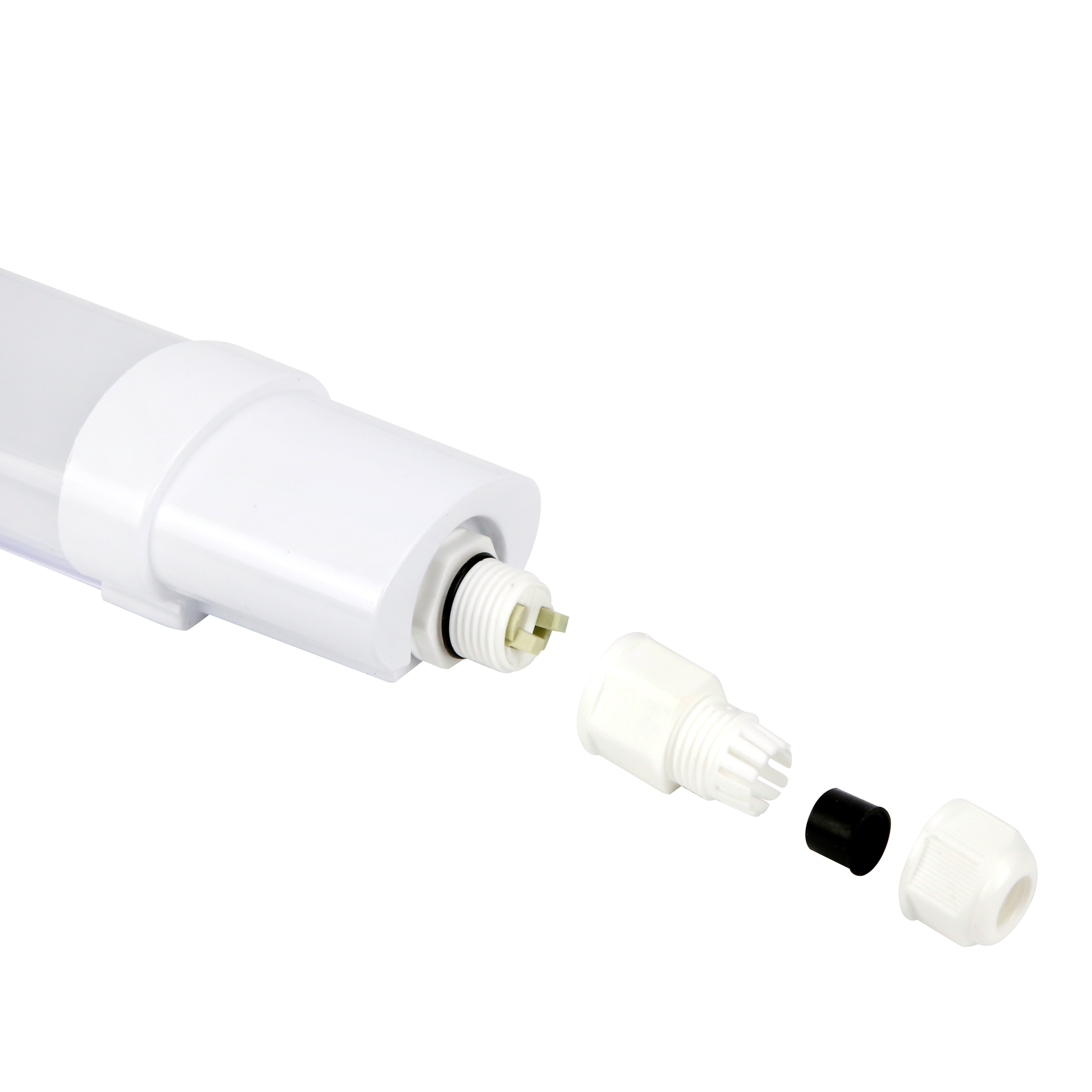 Hermetische armatuur LINIX 4000K 45W 5400lm IP65 150cm grijs LITE bewegingssensor MV