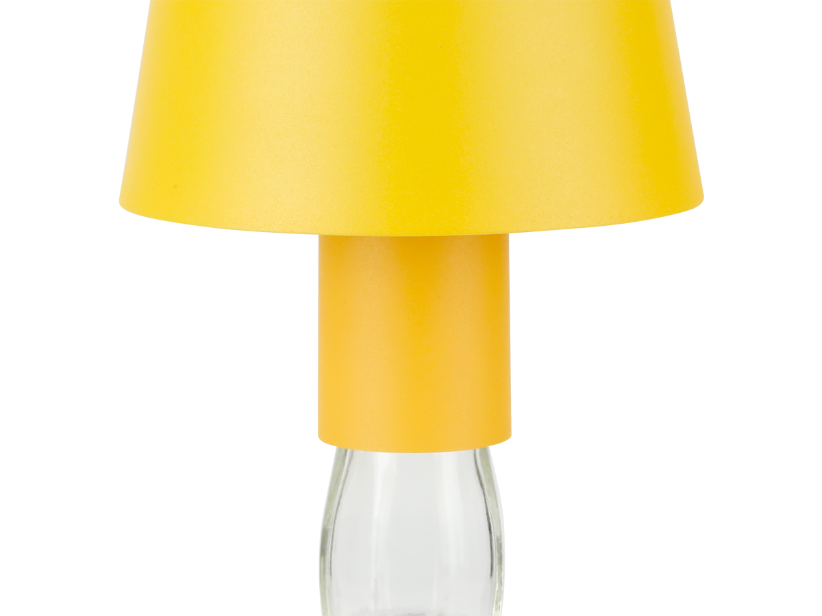 Tafellamp TAZA 3,5W 400lm CCT IP54 geel 2x2000mAh 4in1 LITE