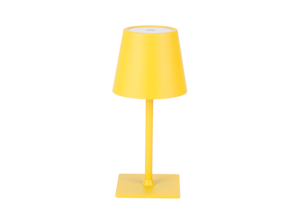 Tafellamp TAZA 3,5W 400lm CCT IP54 geel 2x2000mAh 4in1 LITE