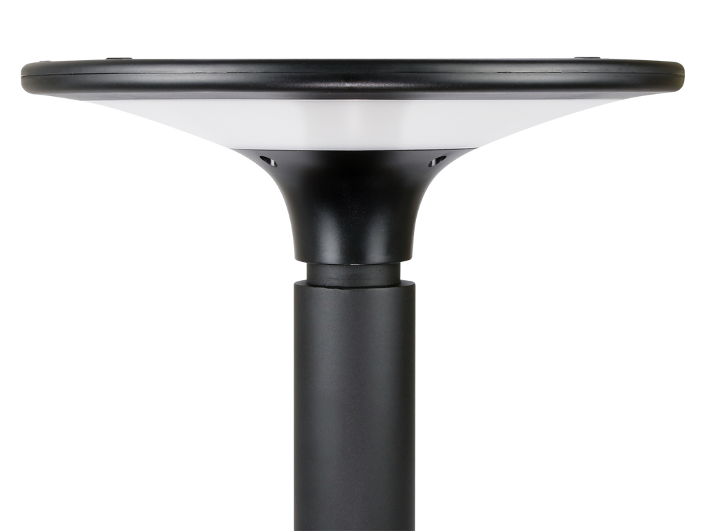 Solar parkverlichting SUNLO 2CCT (3/4K) 2200lm IP65 zwart PRIME