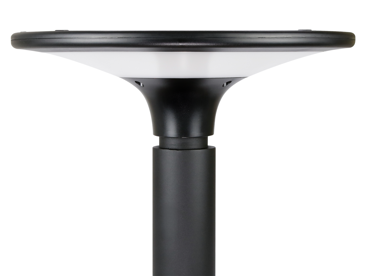 Solar parkverlichting SUNLO 2CCT (3/4K) 2200lm IP65 zwart PRIME
