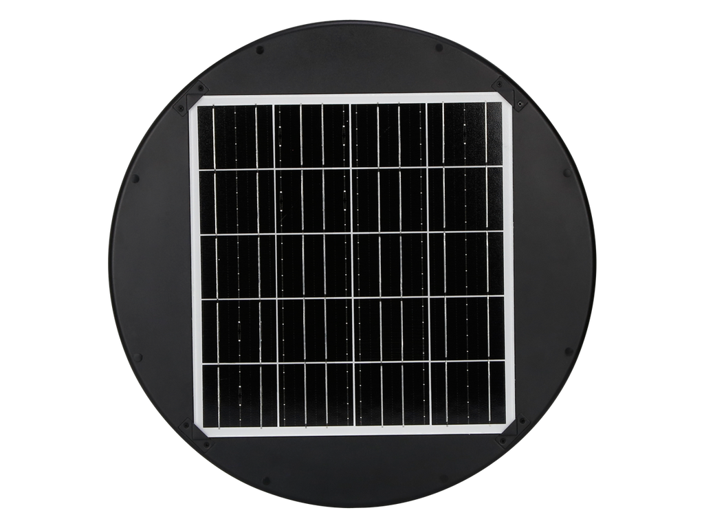 Solar parkverlichting SUNLO 2CCT (3/4K) 2200lm IP65 zwart PRIME