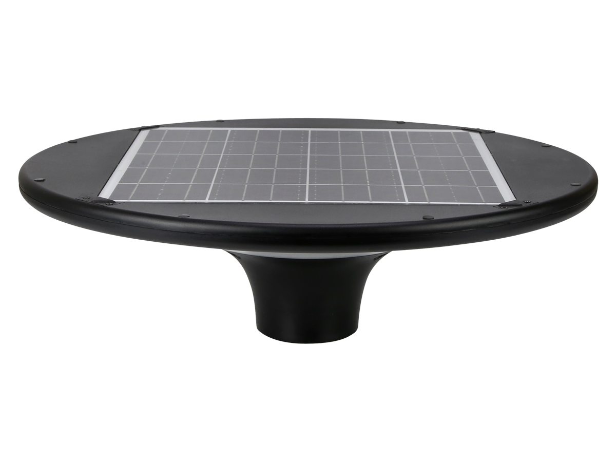 Solar parkverlichting SUNLO 2CCT (3/4K) 2200lm IP65 zwart PRIME