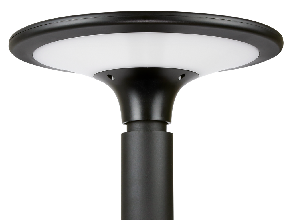 Solar parkverlichting SUNLO 2CCT (3/4K) 2200lm IP65 zwart PRIME