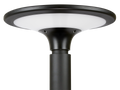 Solar parkverlichting SUNLO 2CCT (3/4K) 2200lm IP65 zwart PRIME