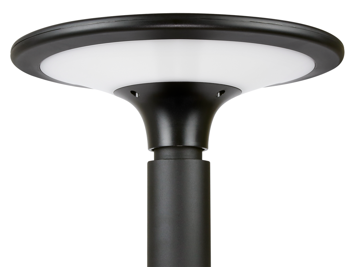 Solar parkverlichting SUNLO 2CCT (3/4K) 2200lm IP65 zwart PRIME