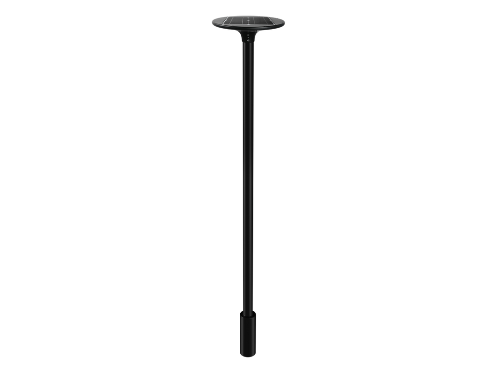 Solar parkverlichting SUNLO 2CCT (3/4K) 2200lm IP65 zwart PRIME