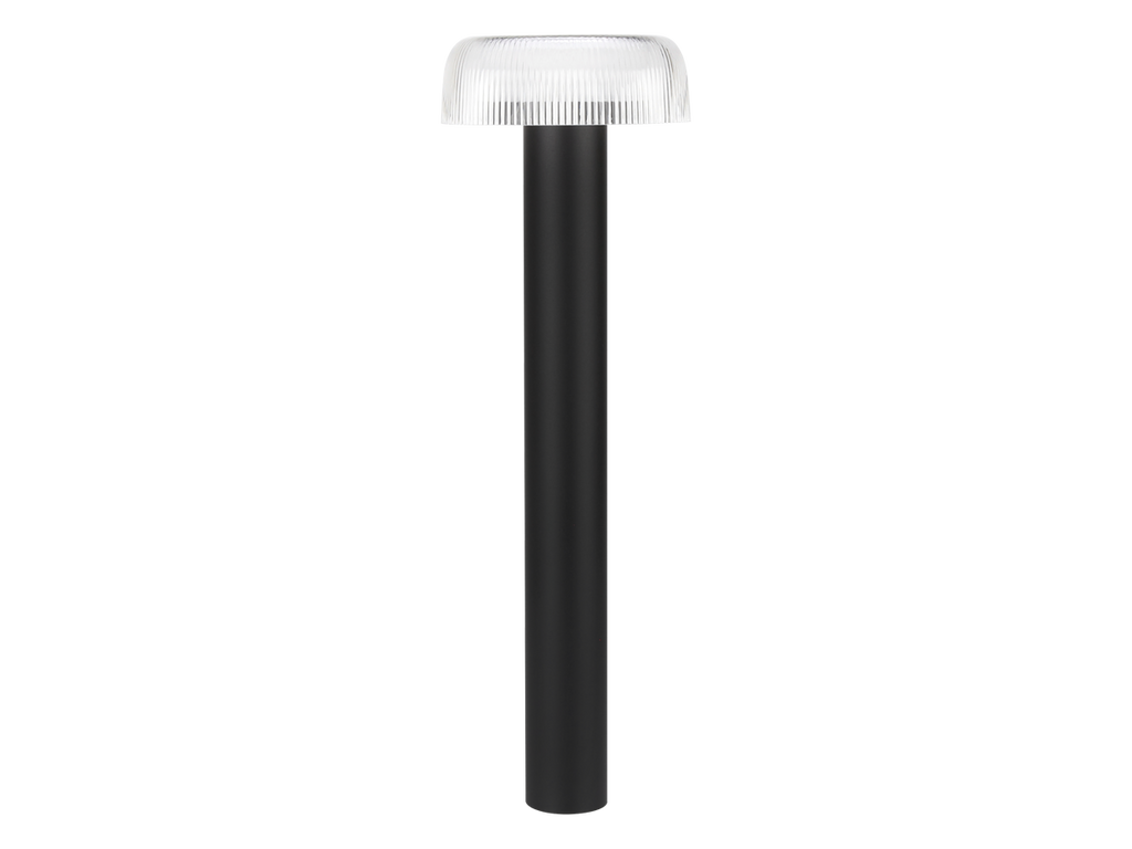 Solar grondspiegel SUNTIS 3000K 170lm 2Ah USB-C rond IP54 zwart PRIME