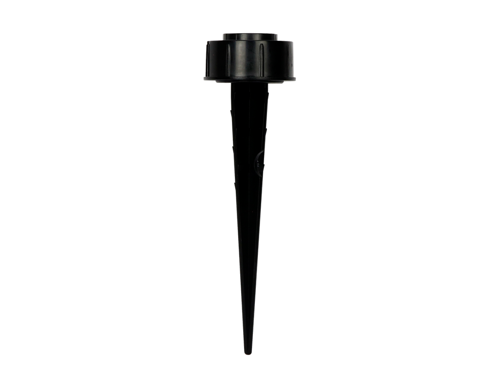 Solar grondspiegel SUNTIS 3000K 170lm 2Ah USB-C rond IP54 zwart PRIME