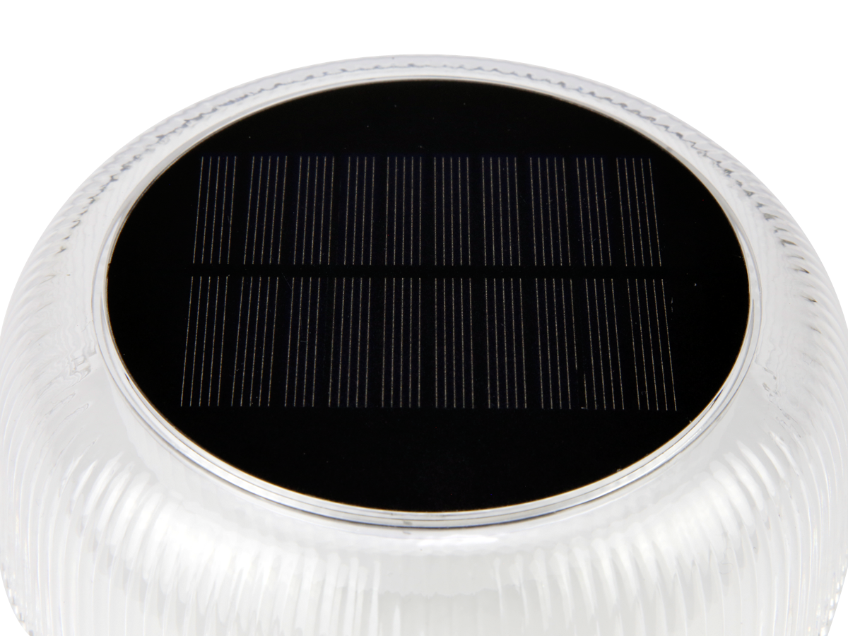 Solar grondspiegel SUNTIS 3000K 170lm 2Ah USB-C rond IP54 zwart PRIME