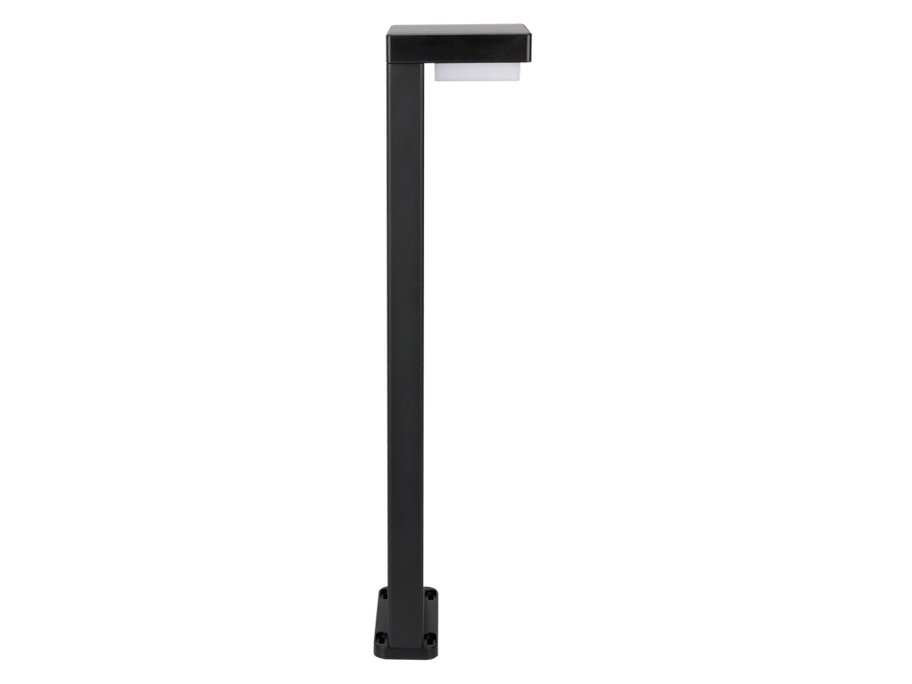 Solar grondspiegel SUNTIS 3000K 220lm 2Ah USB-C vierkant IP54 zwart PRIME