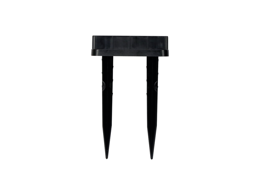 Solar grondspiegel SUNTIS 3000K 220lm 2Ah USB-C vierkant IP54 zwart PRIME
