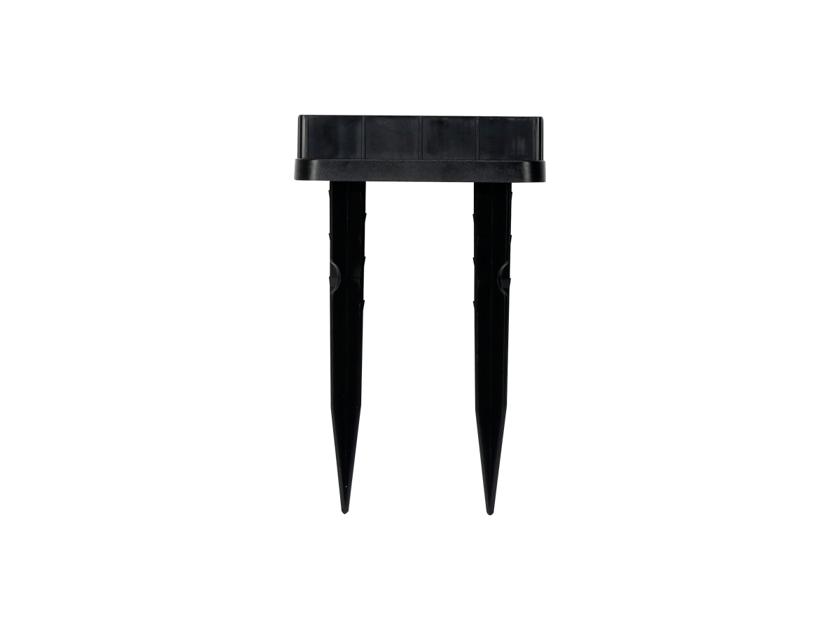 Solar grondspiegel SUNTIS 3000K 220lm 2Ah USB-C vierkant IP54 zwart PRIME