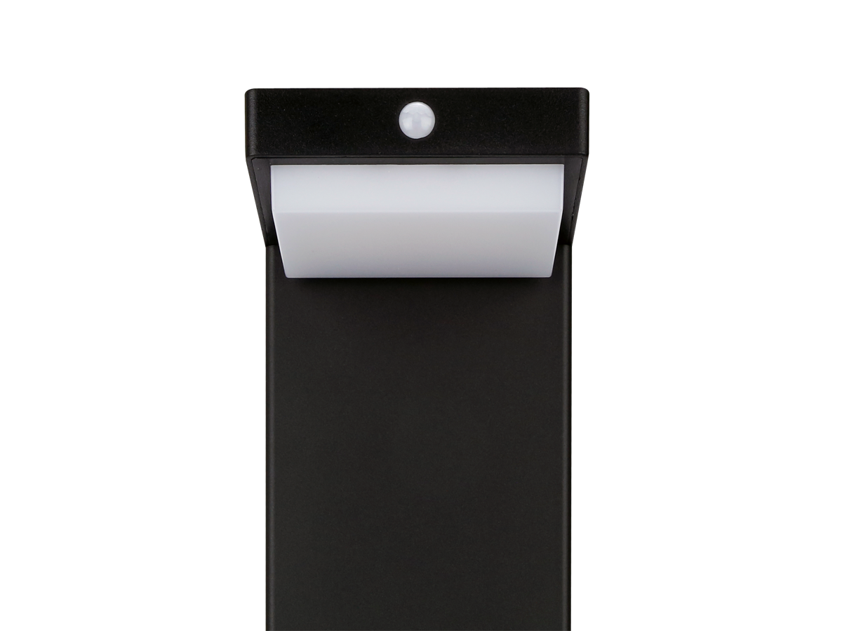 Solar grondspiegel SUNTIS 3000K 220lm 2Ah USB-C vierkant IP54 zwart PRIME