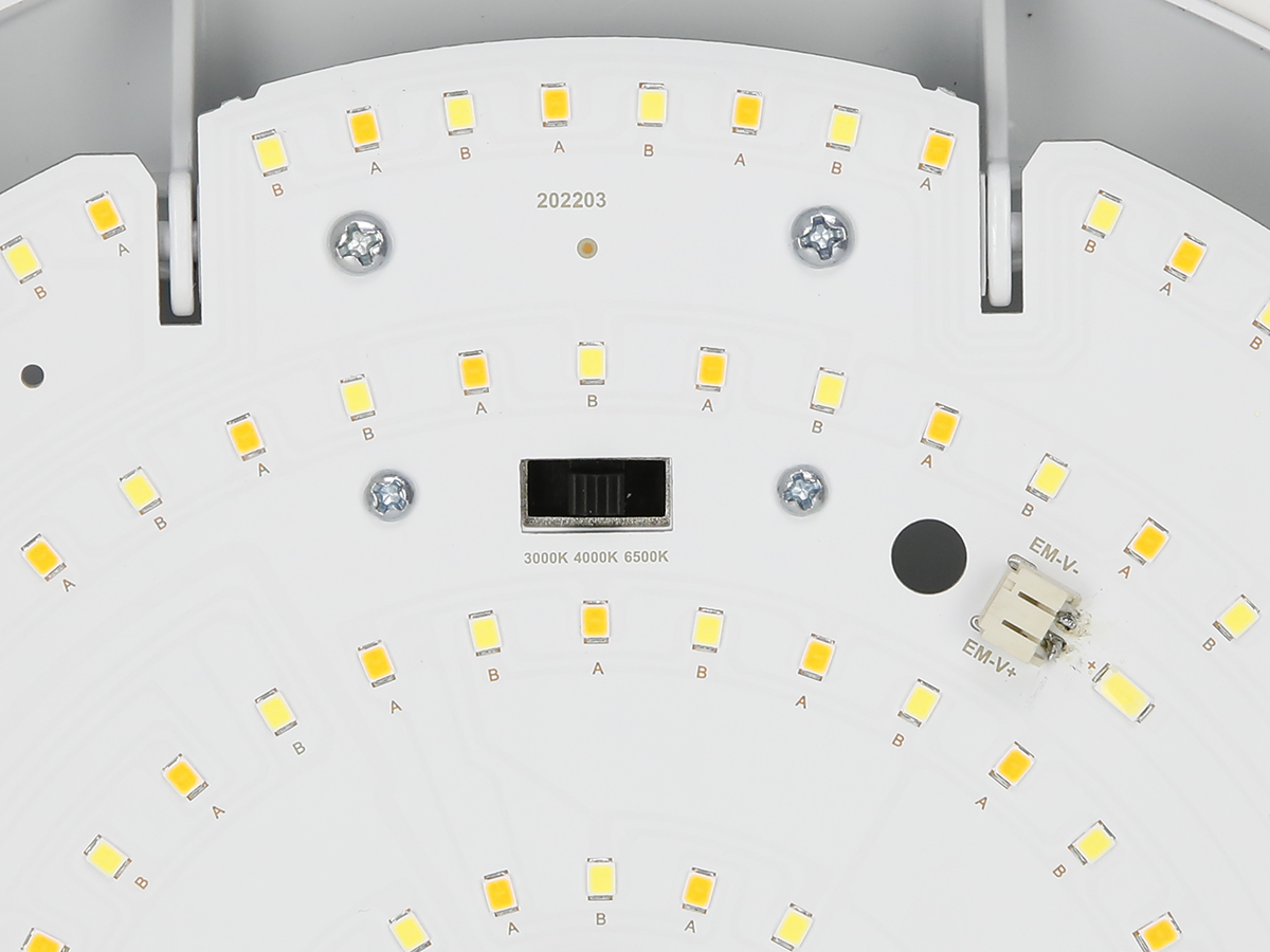 Plafonlamp LEDIS 3CCT(3K/4K/6K) 12/16W 1600lm rond IP65 wit PRIME bewegingssensor MV