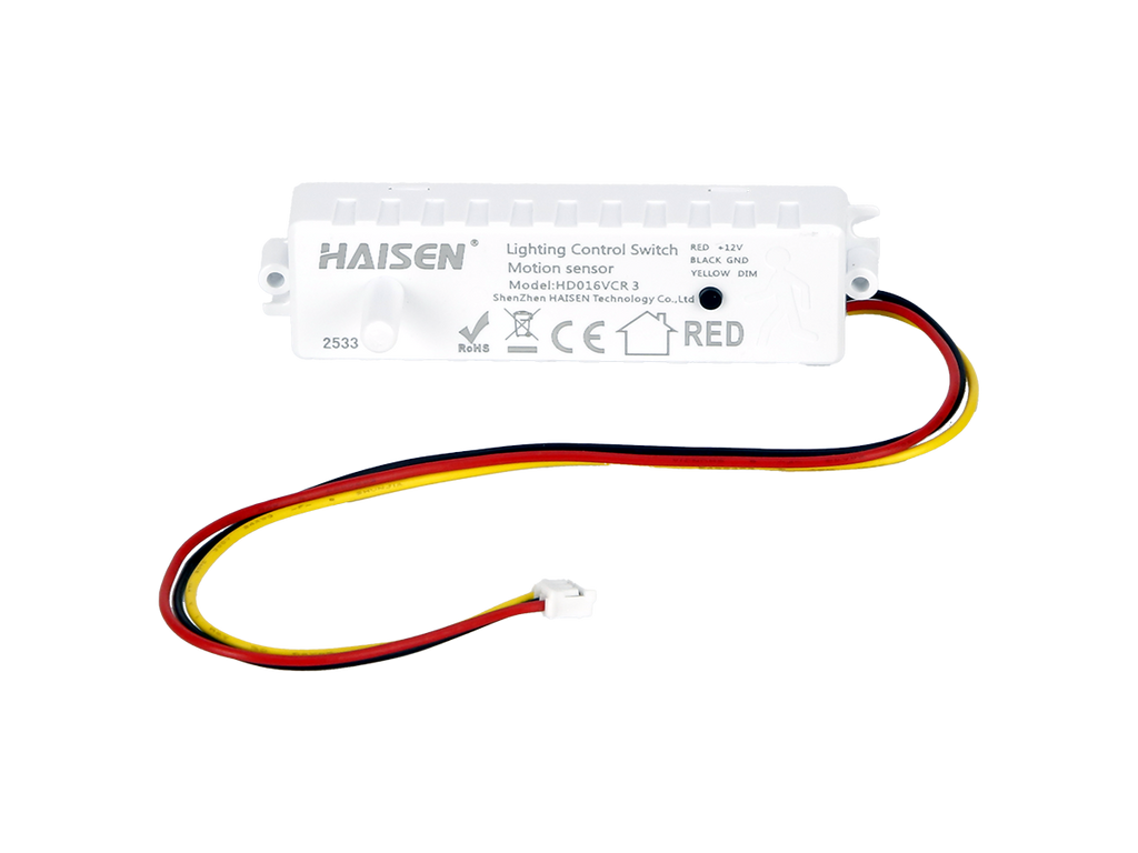 Plafonlamp LEDIS 3CCT(3K/4K/6K) 12/16W 1600lm rond IP65 wit PRIME bewegingssensor MV