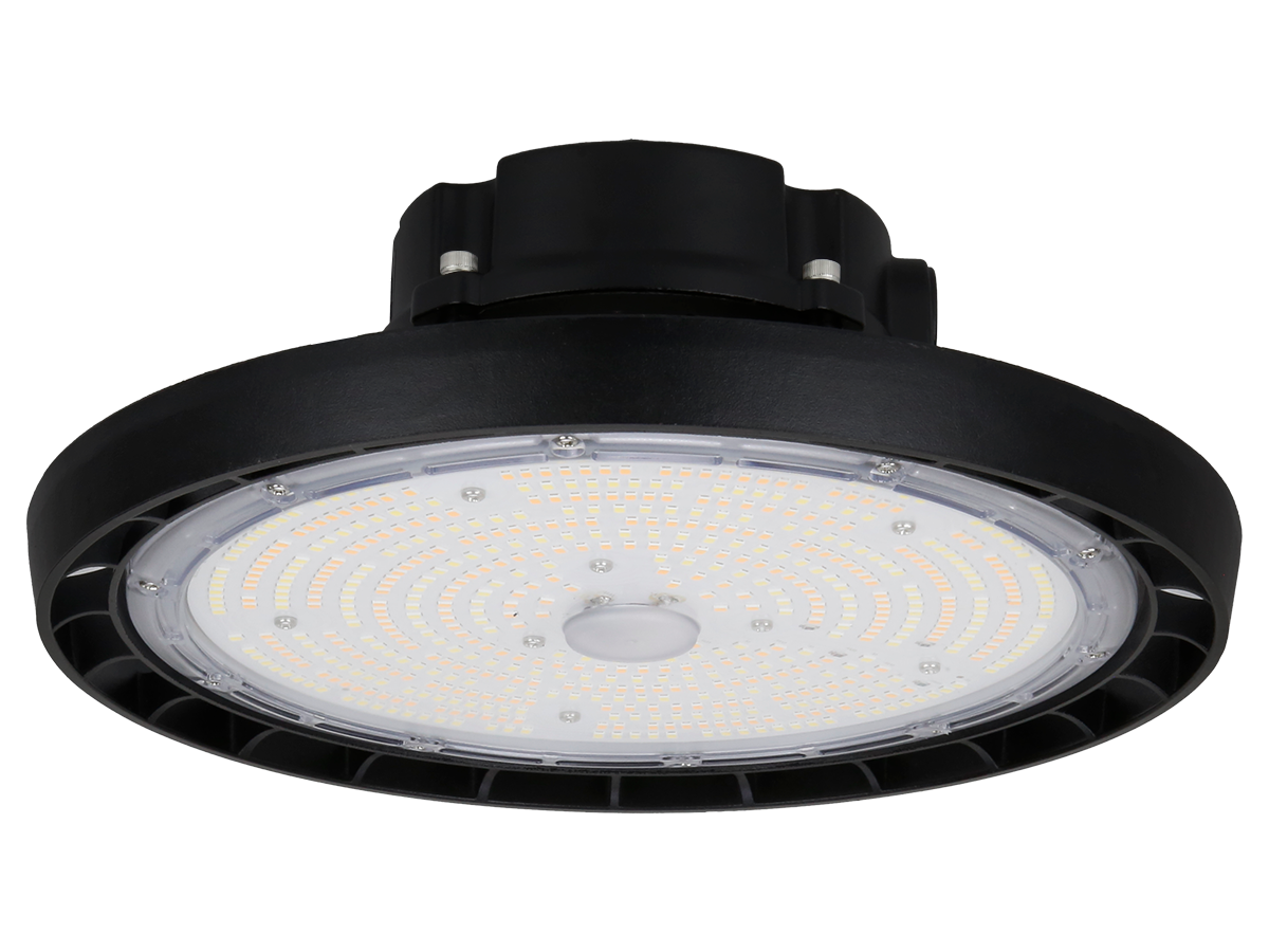 Highbay Armatuur SERON 3CCT (3/4/5,7K) 200/160/120W 28000lm 120° IP65 zwart PRIME