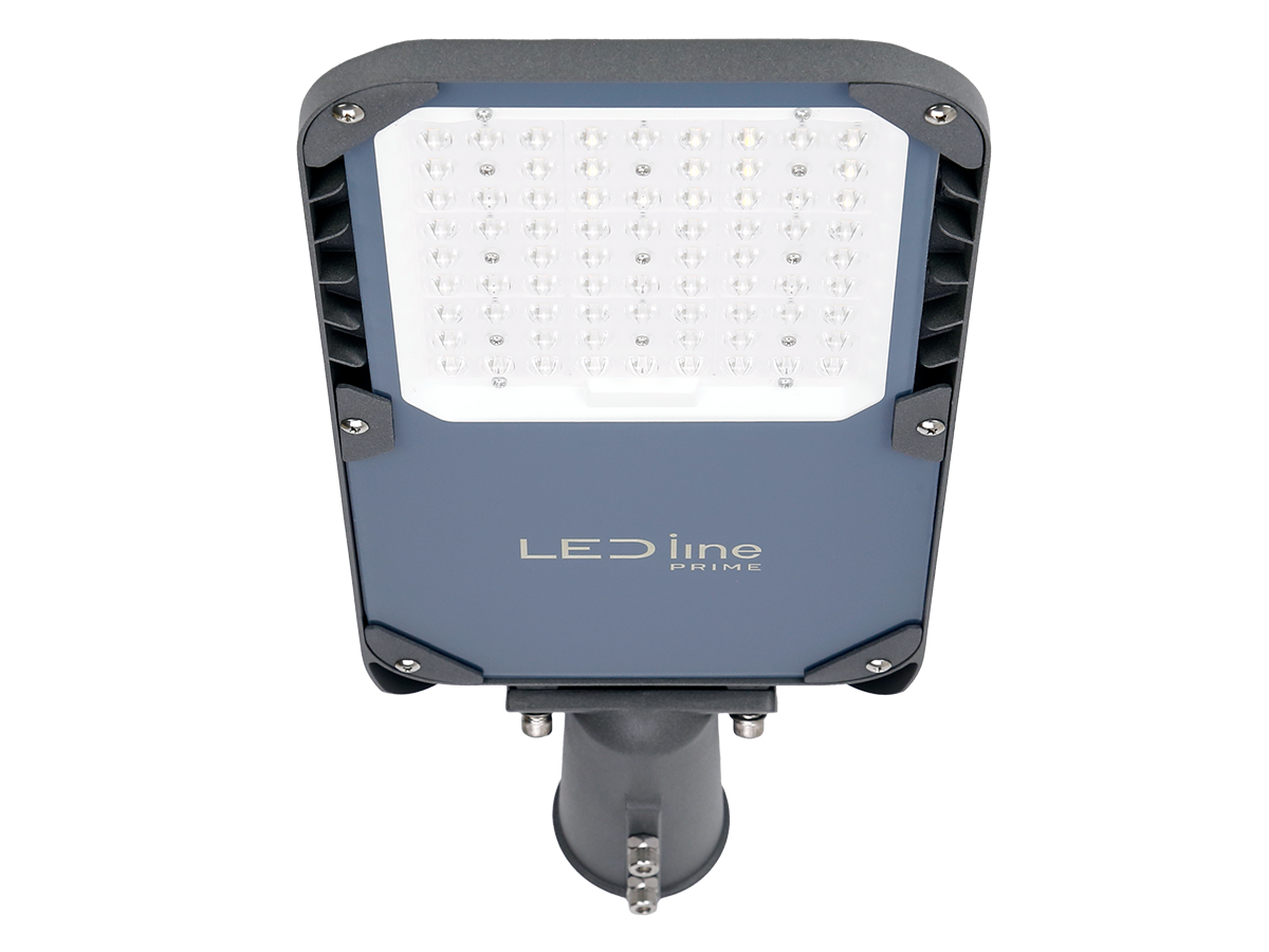 LED line straatarmatuur CAMINO 3CCT(3/4/5,7K) 150W 21000lm IP66 grijs PRIME