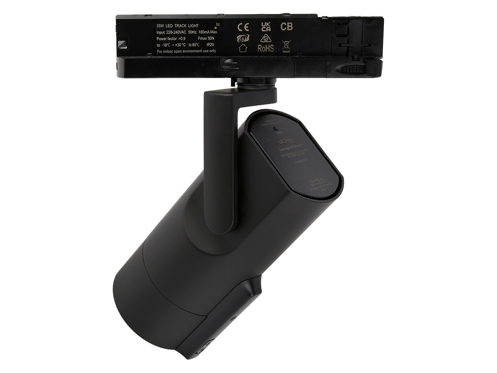 Railspot AI LED line x Caimeta 35W CCT 36° zwart PRIME honingraat