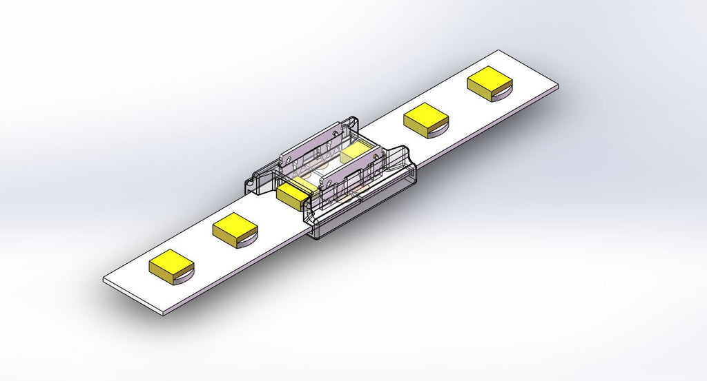 Fast Connector 3gen. rechte SMD/COB 2pin 8mm 6A PCB-PCB PRIME (10 stuks)