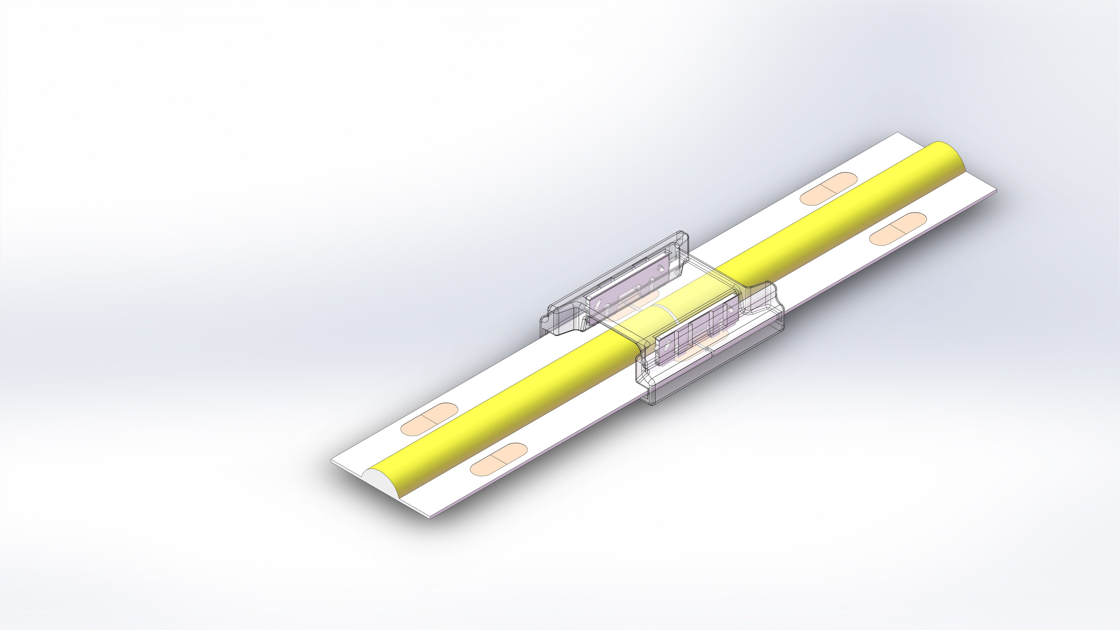 Fast Connector 3gen. eenvoudige SMD/COB 2pin 10mm 6A PCB-PCB PRIME (10 st.)