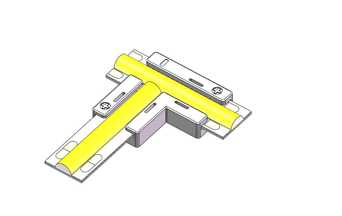 Fast Connector 3gen. T SMD/COB 2pin 10mm 5A PCB-PCB PRIME (10 stuks)