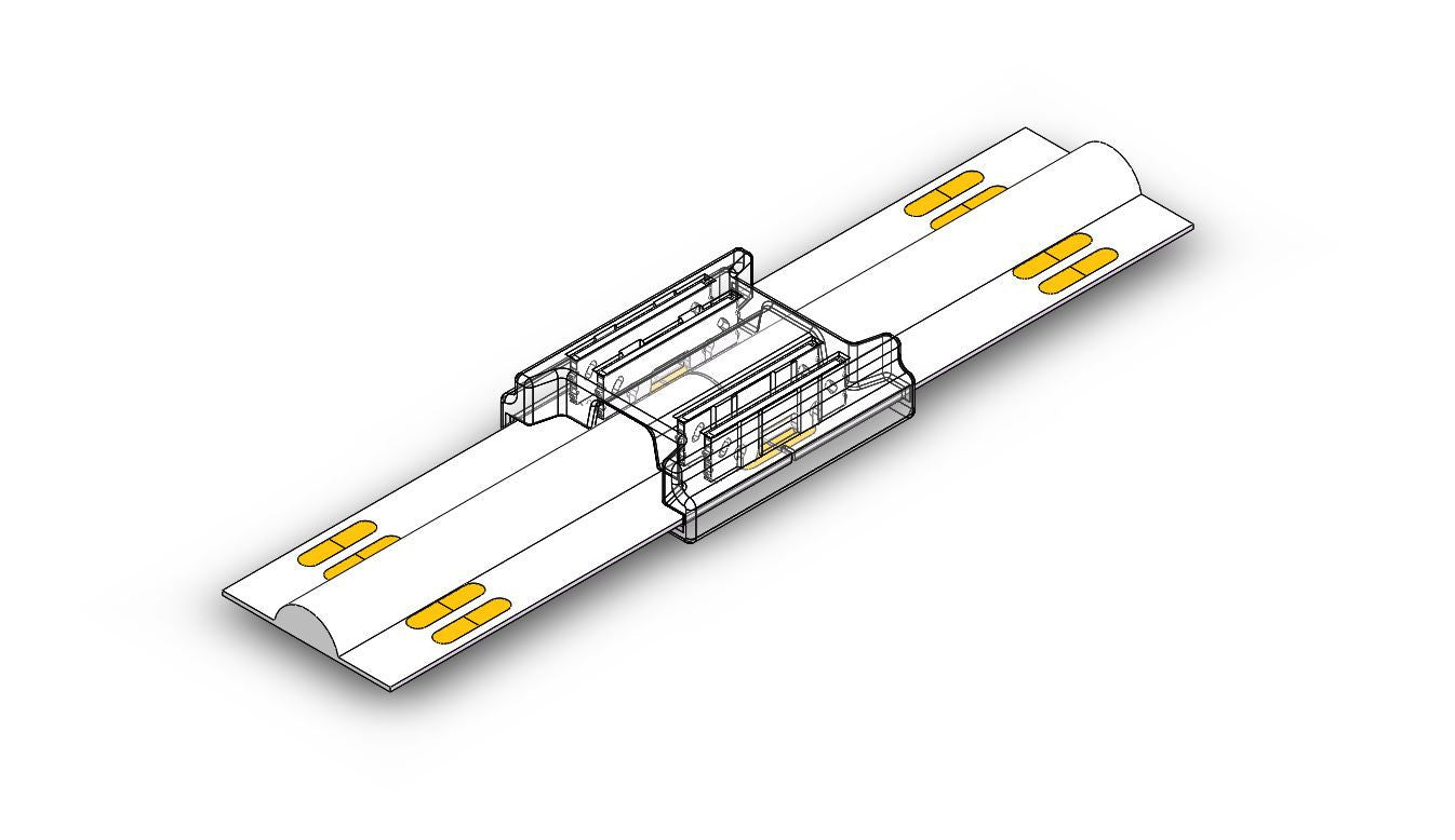 Fast Connector 3gen. rechte COB 4pin 10mm 6A PCB-PCB PRIME (10 st.)