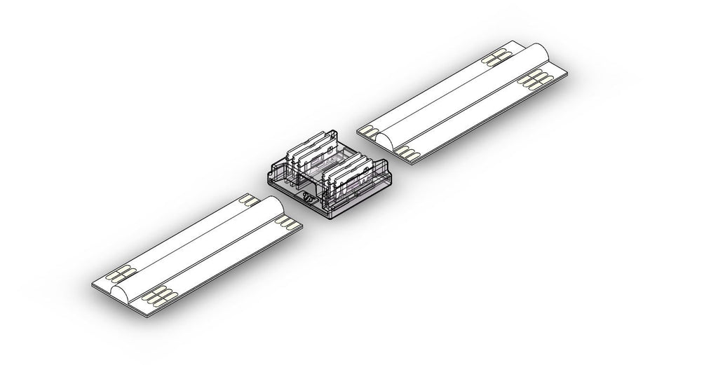 Fast Connector 3gen. rechte COB 6pin 12mm 6A PCB-PCB PRIME (10 st.)